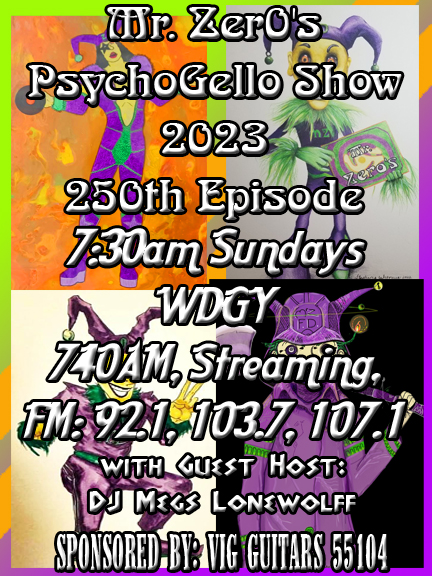 Mr Zero\'s PsychoGello Vinyl Radio Show